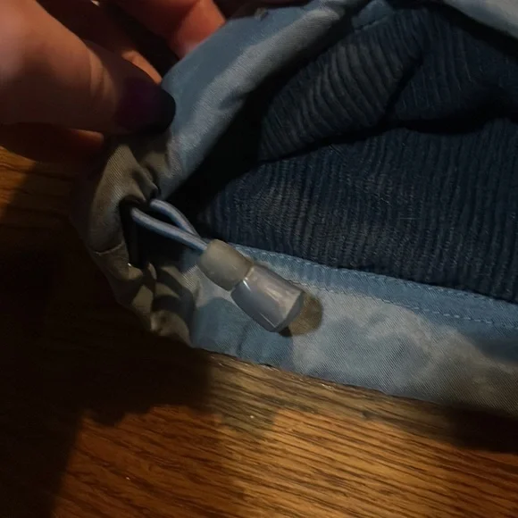 Vintage 90s Nike Heavy Essential Streetwear Navy Heavy Long Puffer jacket sz XL - Picture 5 of 15